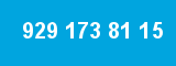 929 173 81 15